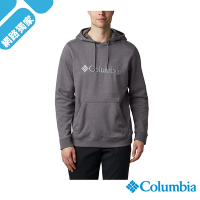 Columbia 哥倫比亞 男款-CSC Basic Logo連帽上衣-灰色  UJE16000GY
