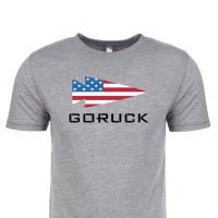 GORUCK Spear Point Training T-Shirt Men's Soft Premium 100% Cotton Colorful Classic Printing Short S