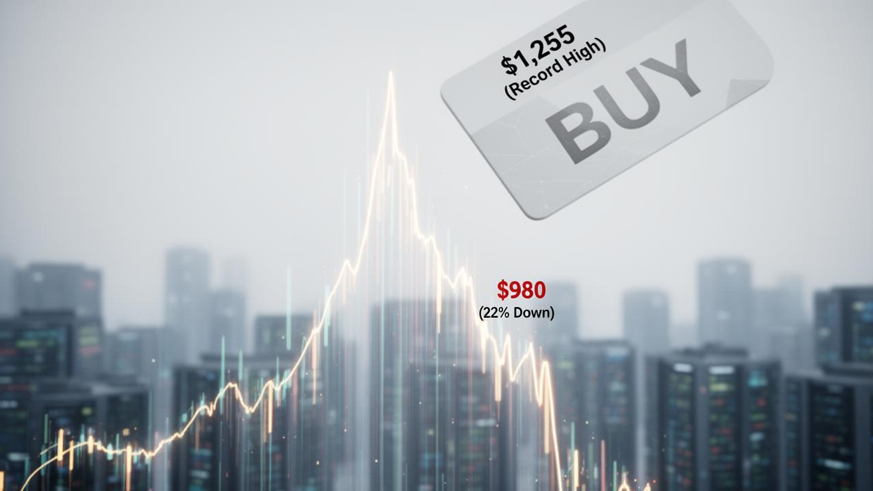 Micron stock tumbles 22% from record high; analysts see buying opportunity