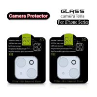 100pcs Full Covered Back Camera lens for iPhone 14 15 Pro Max Screen Protector for iPhone 14 12 11Pro Max Camera Protector Glass