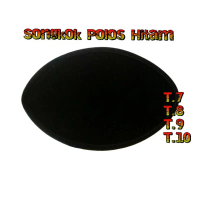 PECI HITAM POLOS SONGKOK HITAM TINGGI 7 8 9 10 PREMIUM