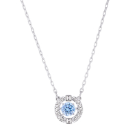 SWAROVSKI 施華洛世奇 SPARKLING DANCE 藍水晶項鍊