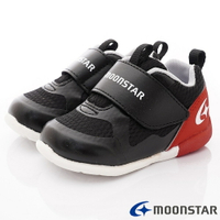 ★日本月星Moonstar機能童鞋-3E超輕量學步款2156黑(寶寶段)