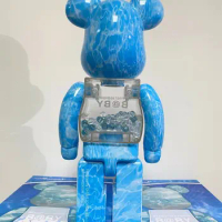 Bearbrick 400% Water ripple Model 400% high 28cm MY FIRST BE@RBRICK B@BY WATER CREST Ver.