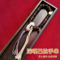 Old Gaba Yak Bone 12mm Ethnic Style Tibet Beads Bracelet
