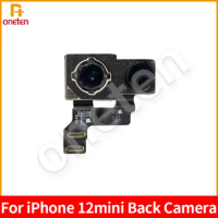 1pcs Back Camera For iphone 12 Mini Back Camera Replace Rear Main Lens Flex Cable Camera Mobile Phone Second Hand Accessories