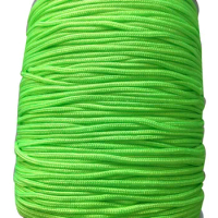 1.5mm Neon Green Braid Nylon Cord Rattail Stain Thread+200m Macrame Rope Bracelet Beading Cords String Accessories