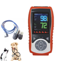 Vet Pulse Oximeter ,Handheld Veterinary Spo2 Oximeter for Animal Use,Pet Shop Pulse Oximetry Ear-Clip Pulse Oximeter