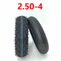 High Quality 2.50-4 Inner Tube Outer Tire 2.80/ 2.50-4 Thickened Pneumatic Tyre for Electric Gas Scooter Wheelchair Parts
