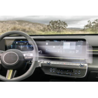 RUIYA for Hyundai Kona SX2 2023 2024 Car Navigation &amp; LCD Instrument Nano Screen Protector Auto Interior Kona SX2 Accessories