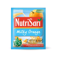 Nutrisari Milky Orange Renceng isi 10pcs Minuman Serbuk