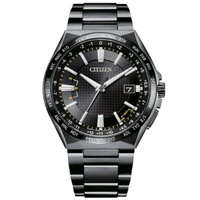 CITIZEN 星辰錶 CB0215-51E GENT'S 光動能電波鈦金屬腕表 / 黑 42.5mm｜樂天領券折300★全館特惠中★指定刷卡回饋10%