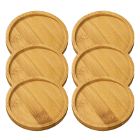 Pad Kaki Mug, Set 6Pcs, Coaster Pekeliling, Coaster Hiasan, Coaster Pelindung Desktop, Coaster Tebal