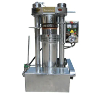 White sesame black seed hydraulic oil press automatic air pump oil press corn soybean oil press equipment