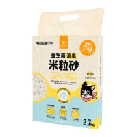 【汪喵星球】益生菌消臭豆腐砂（原味米粒型）7L-6入組(豆腐砂 汪喵豆腐砂 貓砂 汪喵貓砂)
