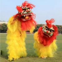 One People Lion Dancer Clothing Folk Dance Costume Cool Adult Chirldren Student Sports Cheer Team Dance Costumes