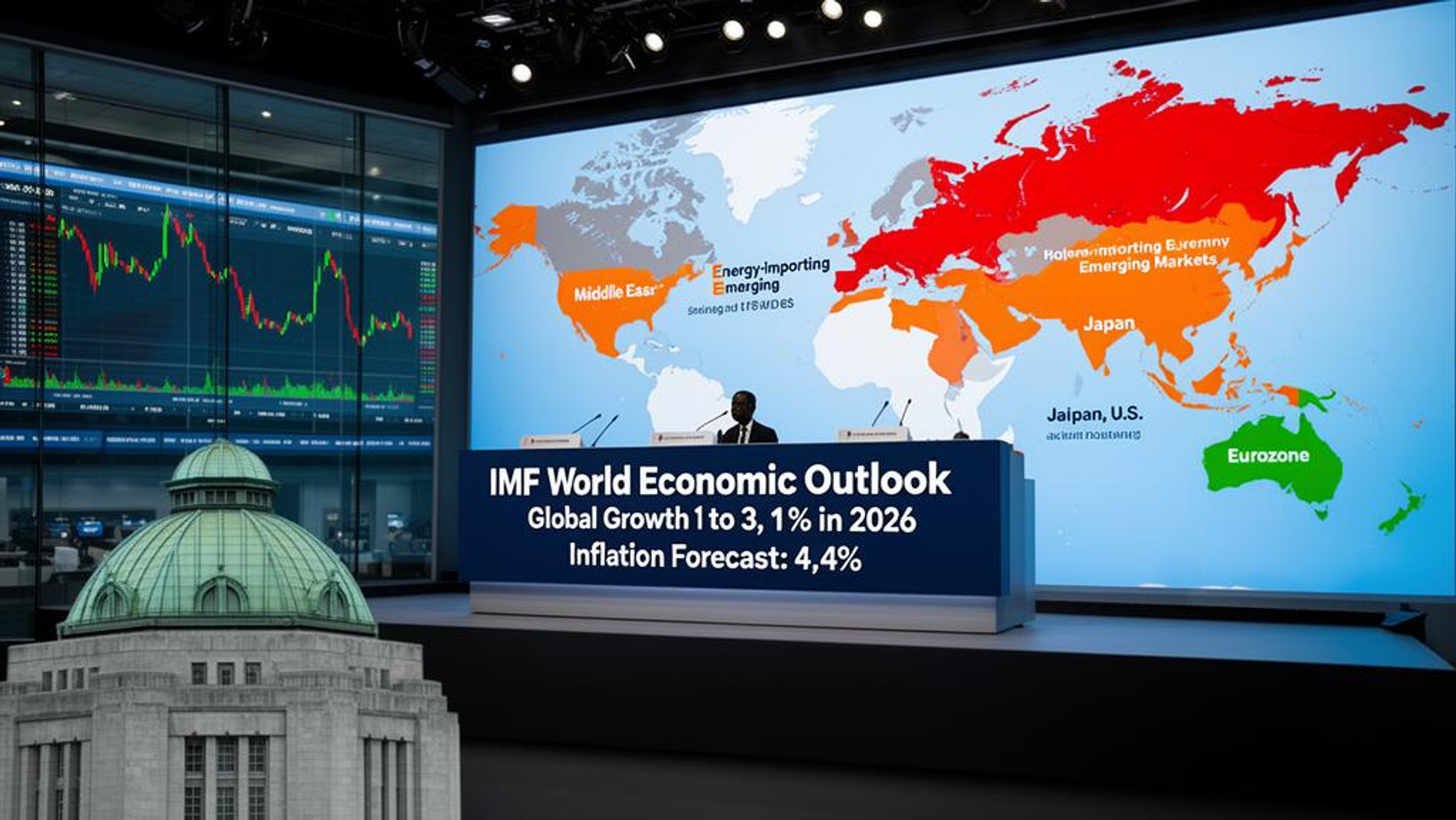 IMF Slashes Global Growth Outlook to 3.1% for 2026, Warns of Recession ...