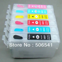 empty refillable cartridge with chip for epson t0801-t0806 rx585/rx685/rx560