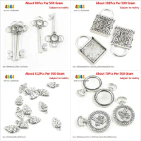 Jewelry Making Charms Wholesale Suppliers Magic Skeleton Key Square Cabochon Setting Blank Fruit Strawberry Pocket Watch