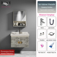 washtafel kamar mandi set（50cm）wastafel dinding kabinet wastafel ikea wastafel cuci tangan wastafel 