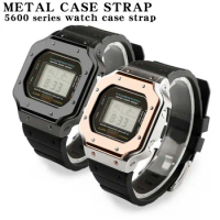 DW5600 5610 Metal Watch Band Case Strap Mod Kit Replacement for DW5600 GW-5600 Metal Watch Modification Accessories