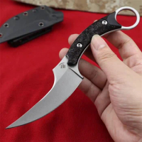Tactical Outdoor Camping Survival Rescue Karambit CS GO Fixed Knife Utility Cutter Hunting Pocket Knives Portable Fighting Tools