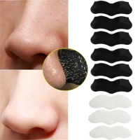 10/20PCS Nose Blackhead Remover Mask Deep Cleansing Shrink Pore Acne Treatment Face Skin Care Peelable Strips Women Beauty Tool