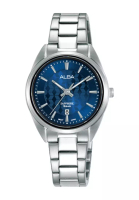 ALBA PHILIPPINES Alba Philippines Blue Dial Stainless Steel Strap Date Display AH7AZ3X1 Quartz Women's Watch