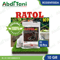 Ratol Rondentisida 80P 100% Original Rodentisida UPL 10 Pcs 10 GR RI 01120120052312