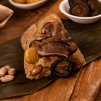 【良品開飯】宜蘭櫻桃鴨賞粽10顆組(單顆獨立包裝 每顆180g 端午節 肉粽)