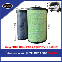 ISUZU FRR/FTR/FVM ไส้กรองอากาศ อีซซุ FRR210hp FTR 240HP FVM 240HP【REF898071422T】，S2249-2249B，ติดตั้ง
