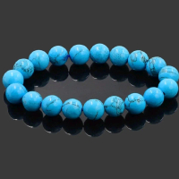Gelang Batu Giok Pirus Persia Bio Energy Keberuntungan aksesoris Pria & Wanita Oryginal Bracelets co