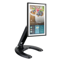 Monitor Stand Holder for Echo Show 15,Adjustable Aluminum Alloy Folding Mount,Portable Tablet Desk Smart Display Holder