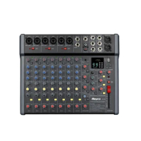 Professional Bluetooth 99DSP Effect Mixer DJ Stage Music 12-Way Audio Mixing Console