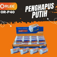 1 Pack = 40pcs / 40 BIJI penghapus orlee / stip orlee / penghapus pensil