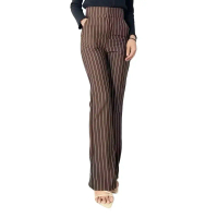 MIZALUNA FASHION Celana Wanita Esme Cutbrey Premium Import Bangkok Kaki Melar Salur Standar Loose Fi
