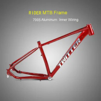 TWITTER 7005 Aluminum Alloy MTB Frame RIDER Quick Released Mountain Bike Frames Inner Wiring 27.5" 29" Bike Accessories