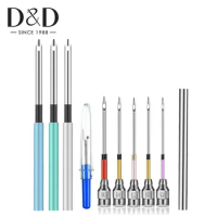 Embroidery Punch Needle Crochet Knitting Embroidery Pen with Seam Ripper Cross Stitch Kits for Embroidery Sewing Accessories