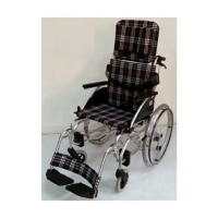【海夫健康生活館】安愛 機械式輪椅 未滅菌 康復 16吋 &amp; 18吋 鋁斜躺椅