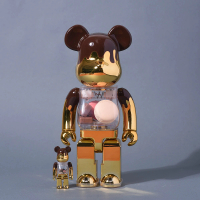 【BE@RBRICK】Be@rbrick 庫柏力克熊 超限量 澳門巧克力馬卡龍 千秋系列 400% & 100% 玩具熊