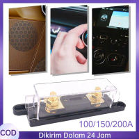 100/150/200A Box Fuse Sekring Ketahanan Terhadap Suhu Tinggi Sekring Audio Mobil Paduan Seng Sekring