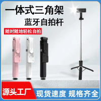 Bluetooth Selfie Stick Tripod Live Stream Stand Extendable Desktop Holder for Travel Photography Vlo