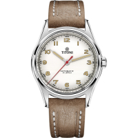 TITONI 梅花錶 傳承系列百周年紀念機械錶-39mm 83019 S-ST-639