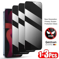 1-3Pcs Privacy Tempered Glass Screen Protector for Huawei Honor X5 X6A Y8P 5 Nove 3 Mate 20 P SMART S Hornor 10 Lite Anti-Spy