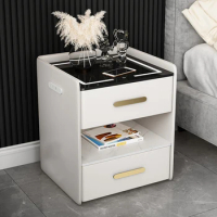 Mobiles Storage Nightstands Bedroom Soundboxes Coffee Smart Nightstands Modern Minimalist Dresser Comodini Home Decoration ZLXP