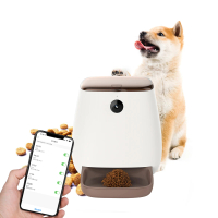 【KCS 嚴選】WIFI智能寵物餵食器(遠端操作/高畫質鏡頭/一鍵加餐/雙向語音/定時定量)