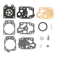Carburetor Repair Kit Gaskets Fittings Replace For K20-WYJ Fit 2 Cycle Engine Carb Gasket Diaphragm Repair Rebuild Kit