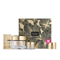 【Estee Lauder 雅詩蘭黛】白金級黑鑽松露奇蹟修護組(塑顏霜50ml+微導金萃+亮眼精萃+松露眼霜各5ml/禮盒)