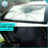 Penutup Kaca Mobil Depan Anti Panas Premium | Car Sun Shade Sun Shield