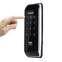 SAMSUNG Ezon SHS-2920 Security Entry Keyless Electronic New Fingerprint Digital Door Lock+4 RFID Card